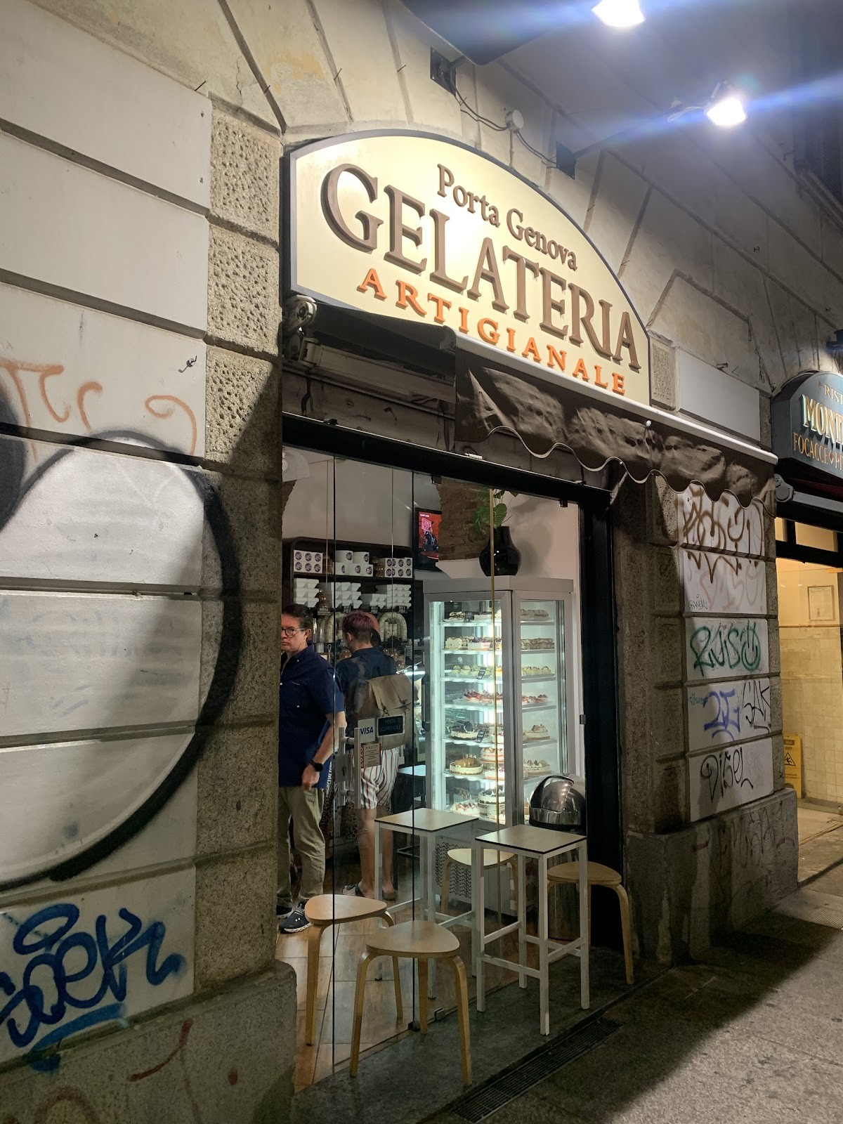 Gelateria Artigianale Porta Genova: the place