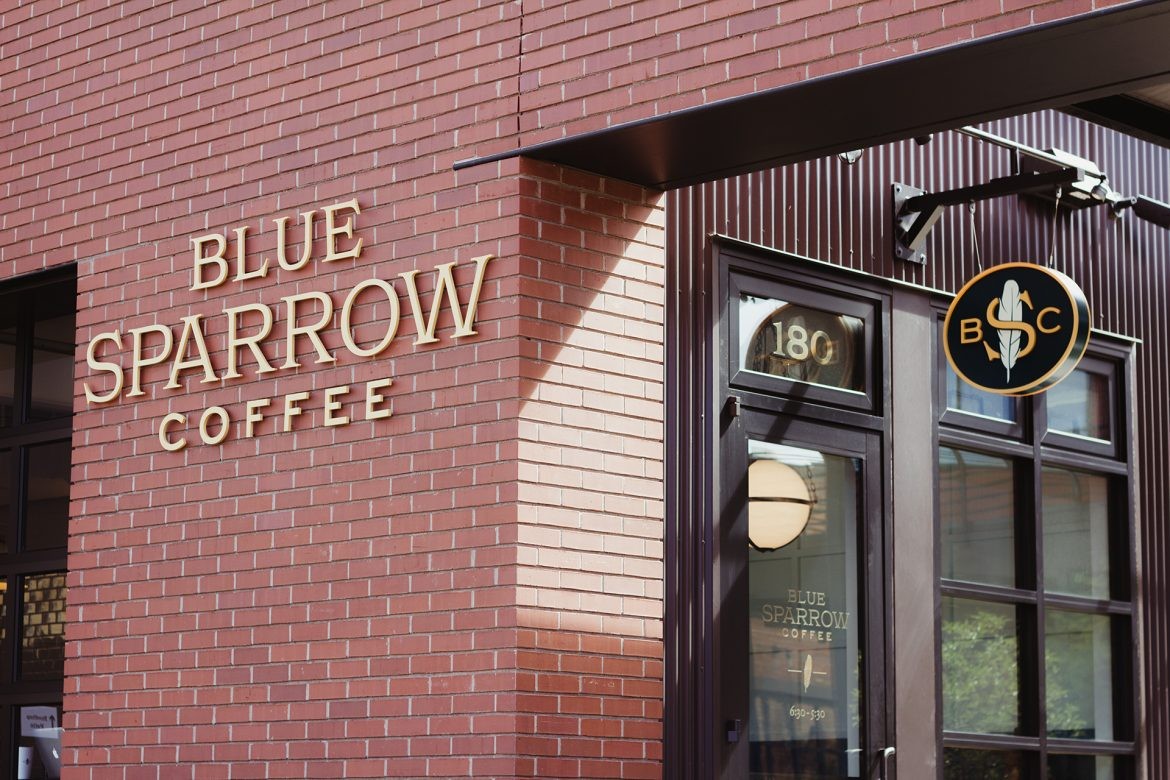 Blue Sparrow Coffee: the place