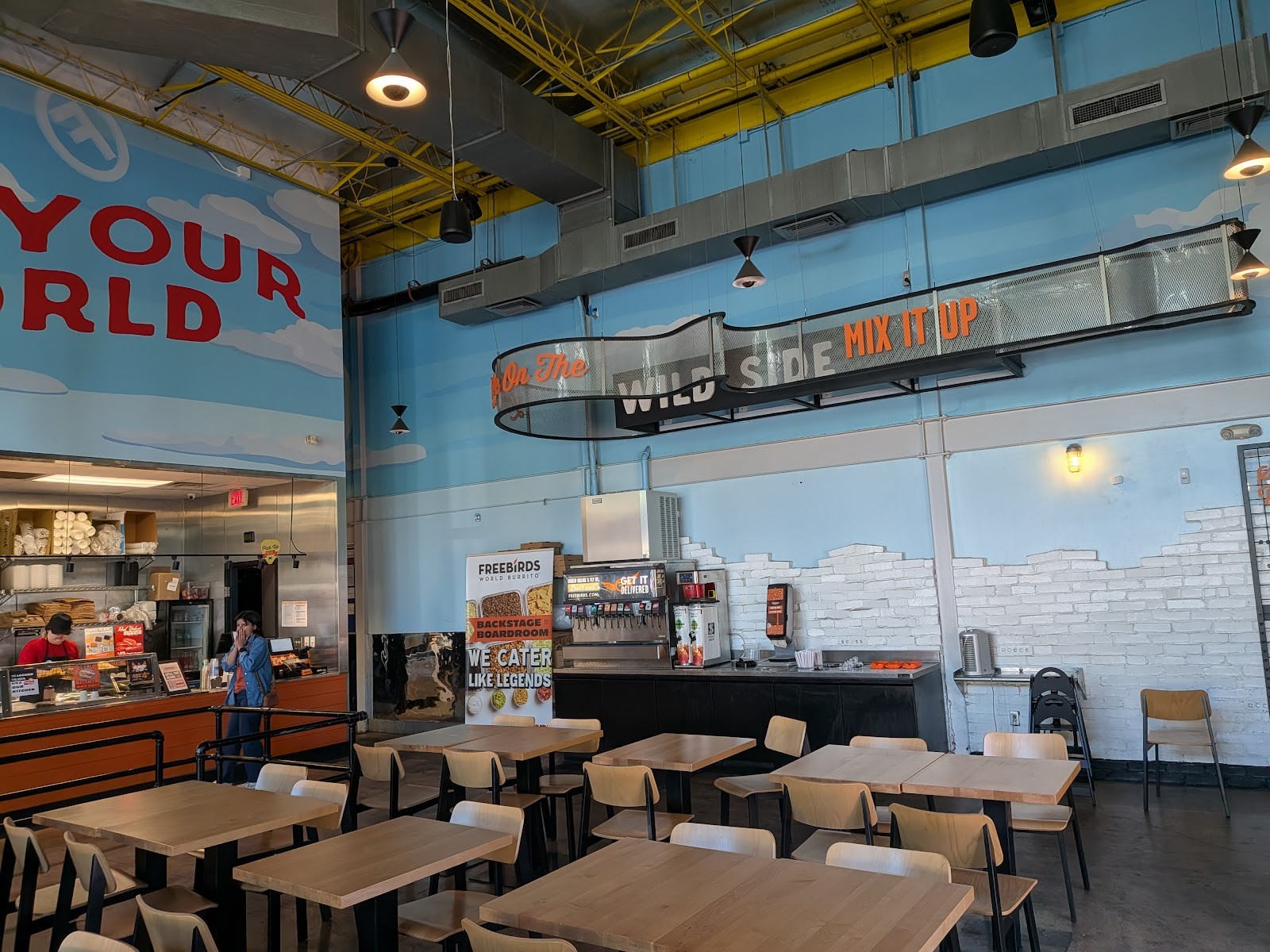 Freebirds World Burrito: the place