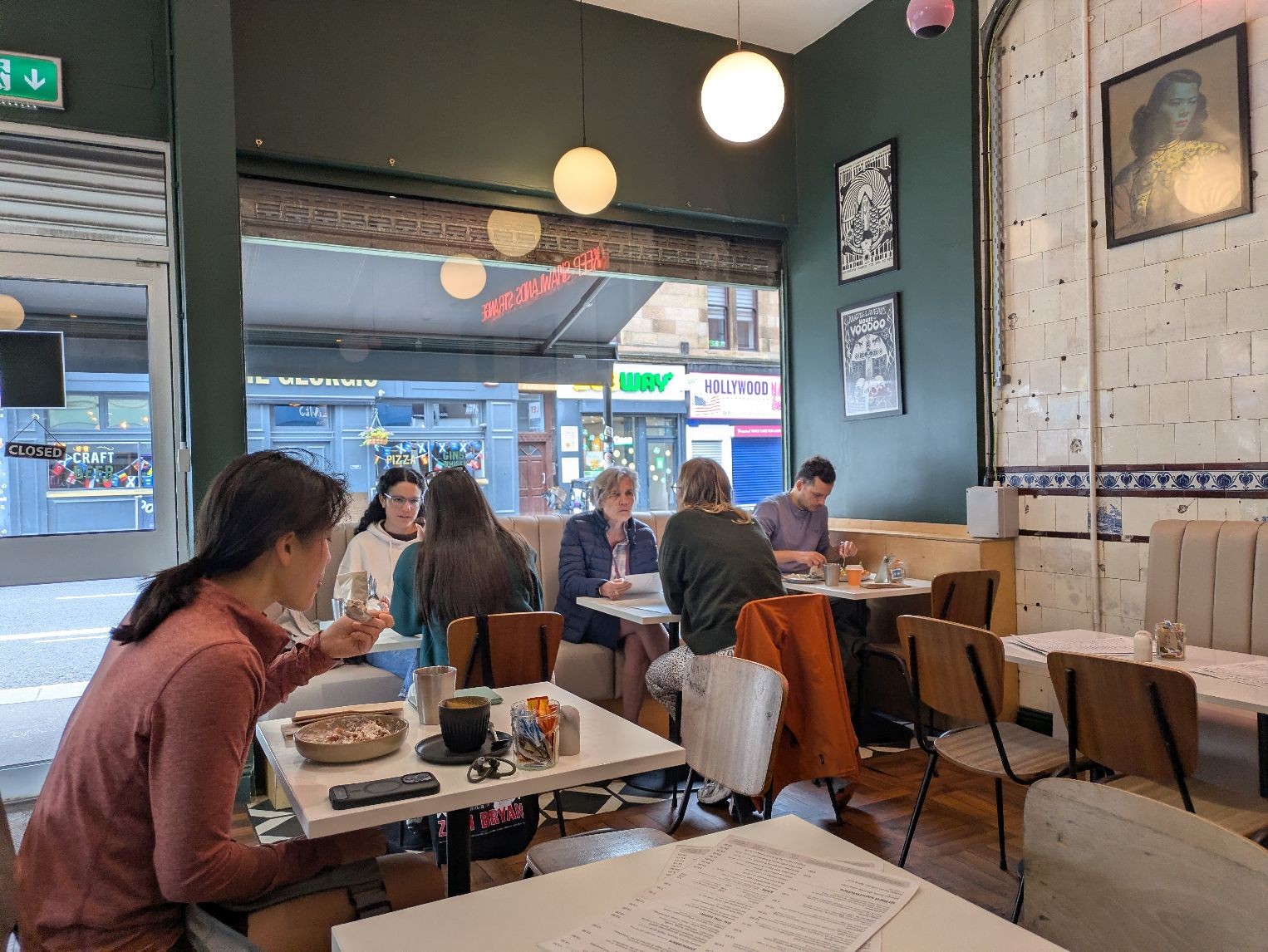 Cafe Strange Brew: the place