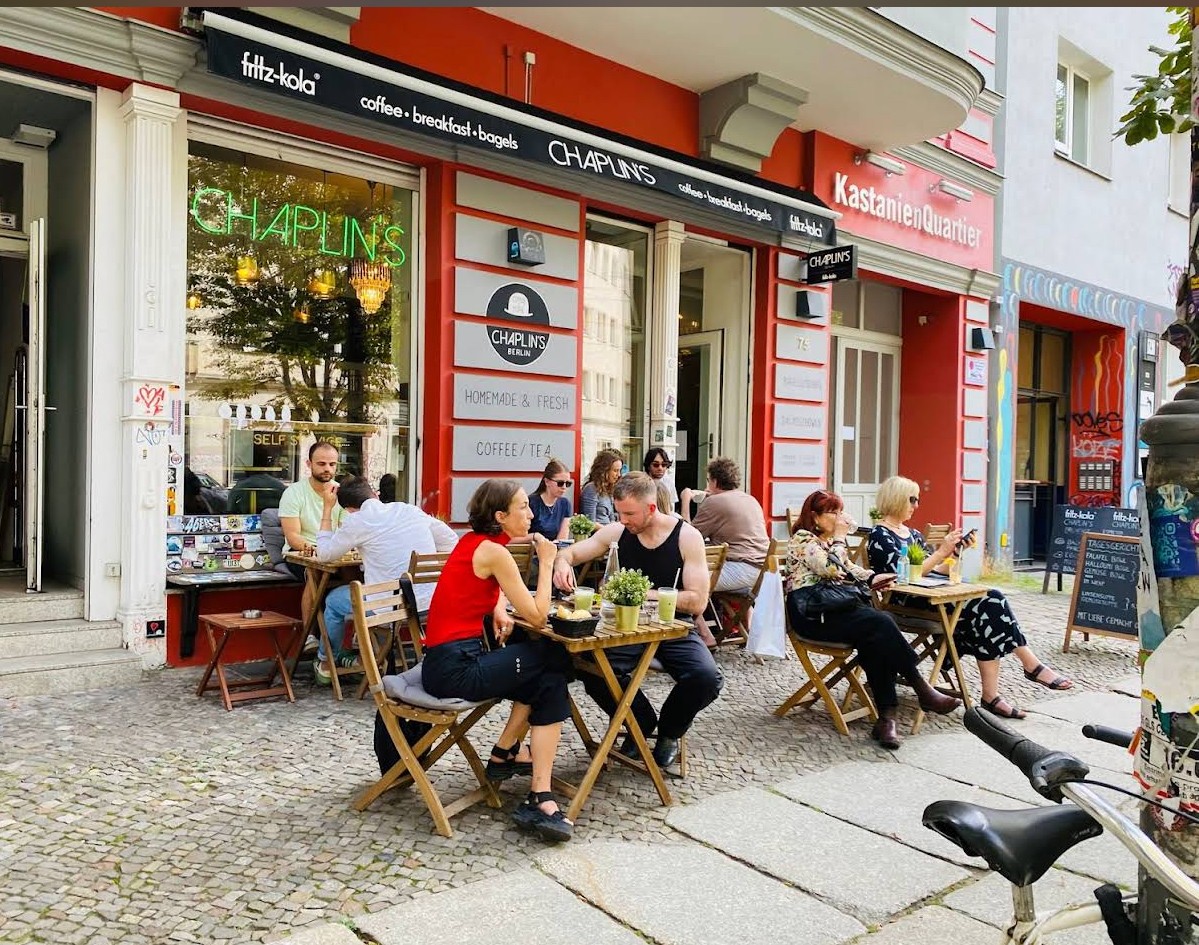 CHAPLIN‘S Café: the place