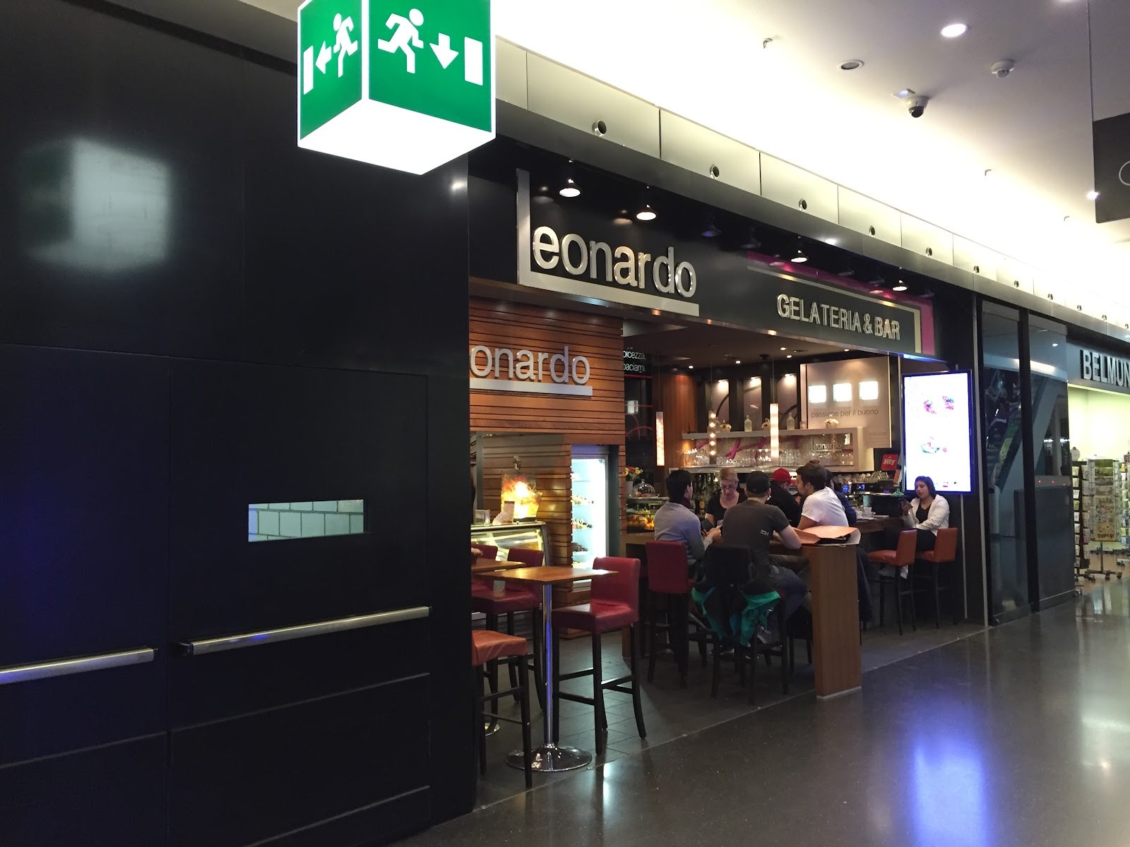 Gelateria Leonardo Sihlcity: the place