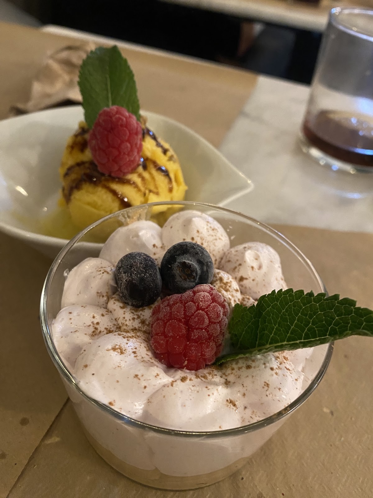 Los Andenes: food & drinks
