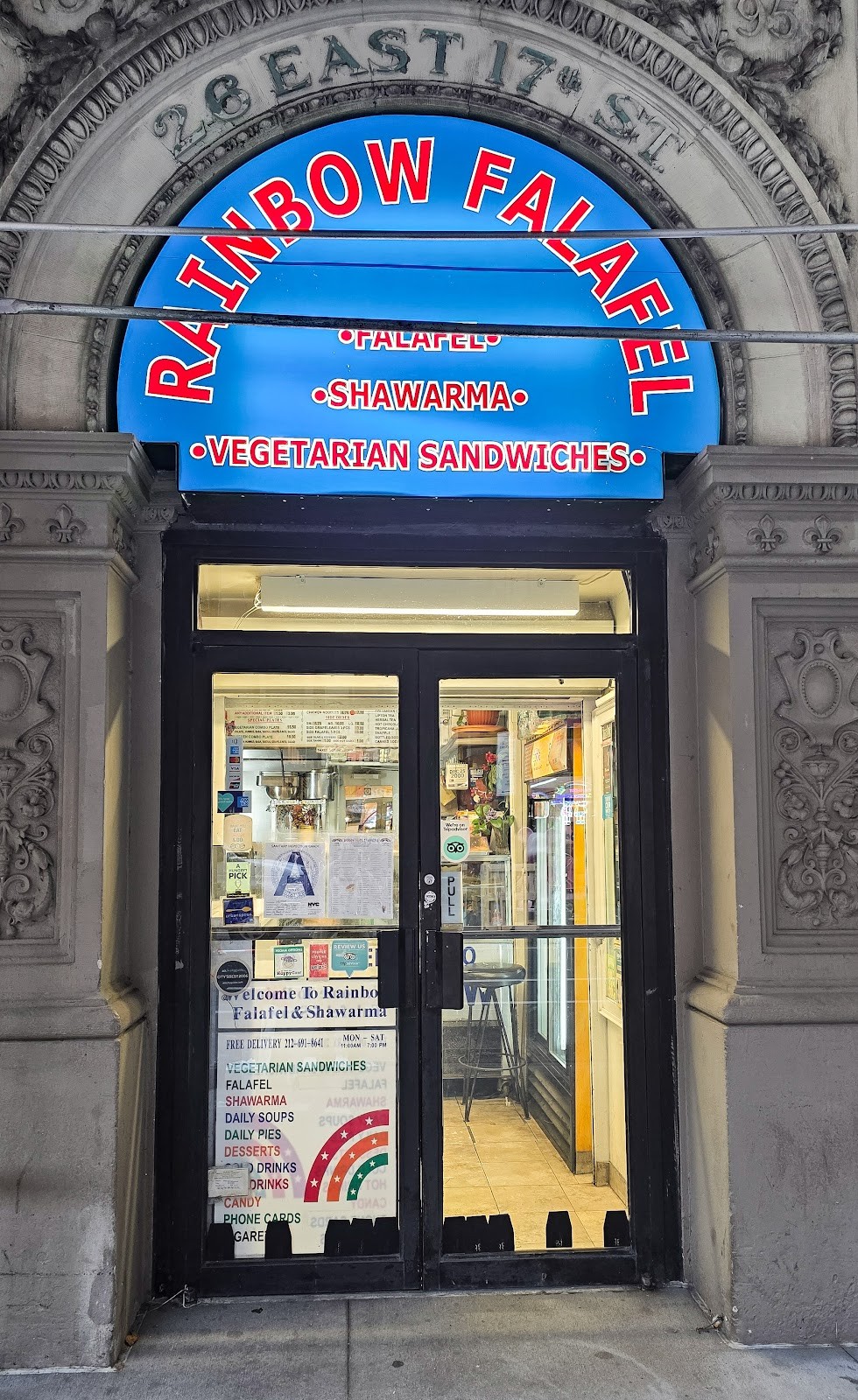 Rainbow Falafel: the place