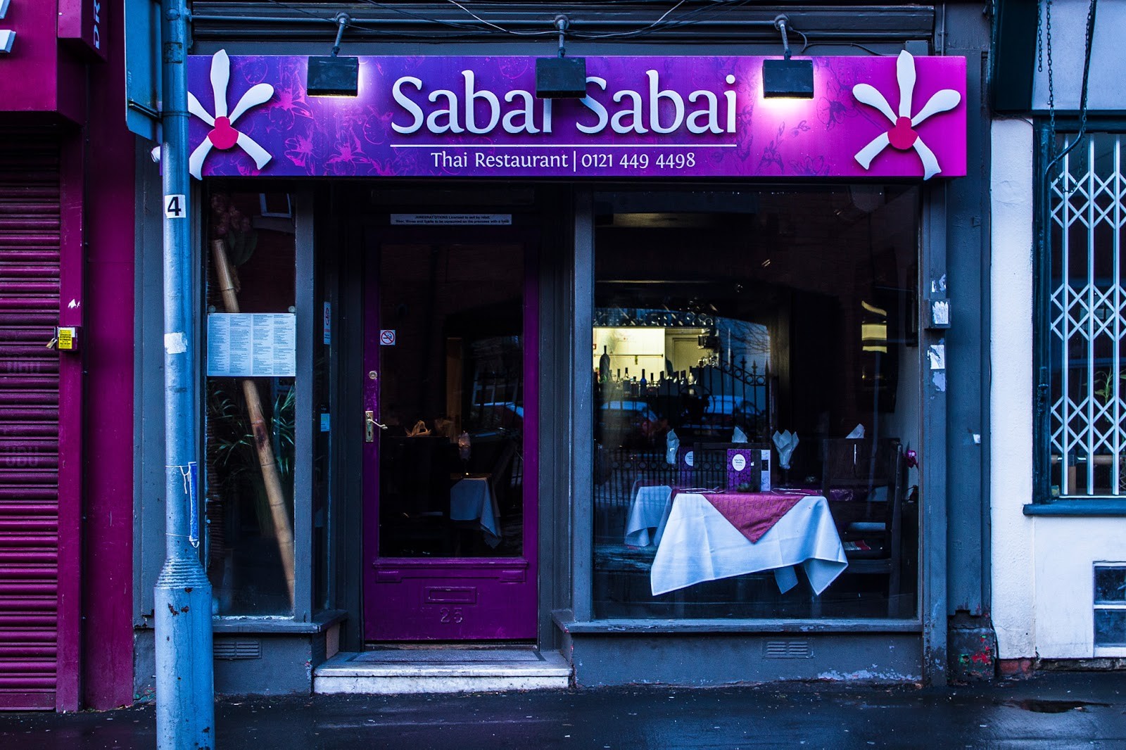 Sabai Sabai - Moseley: the place