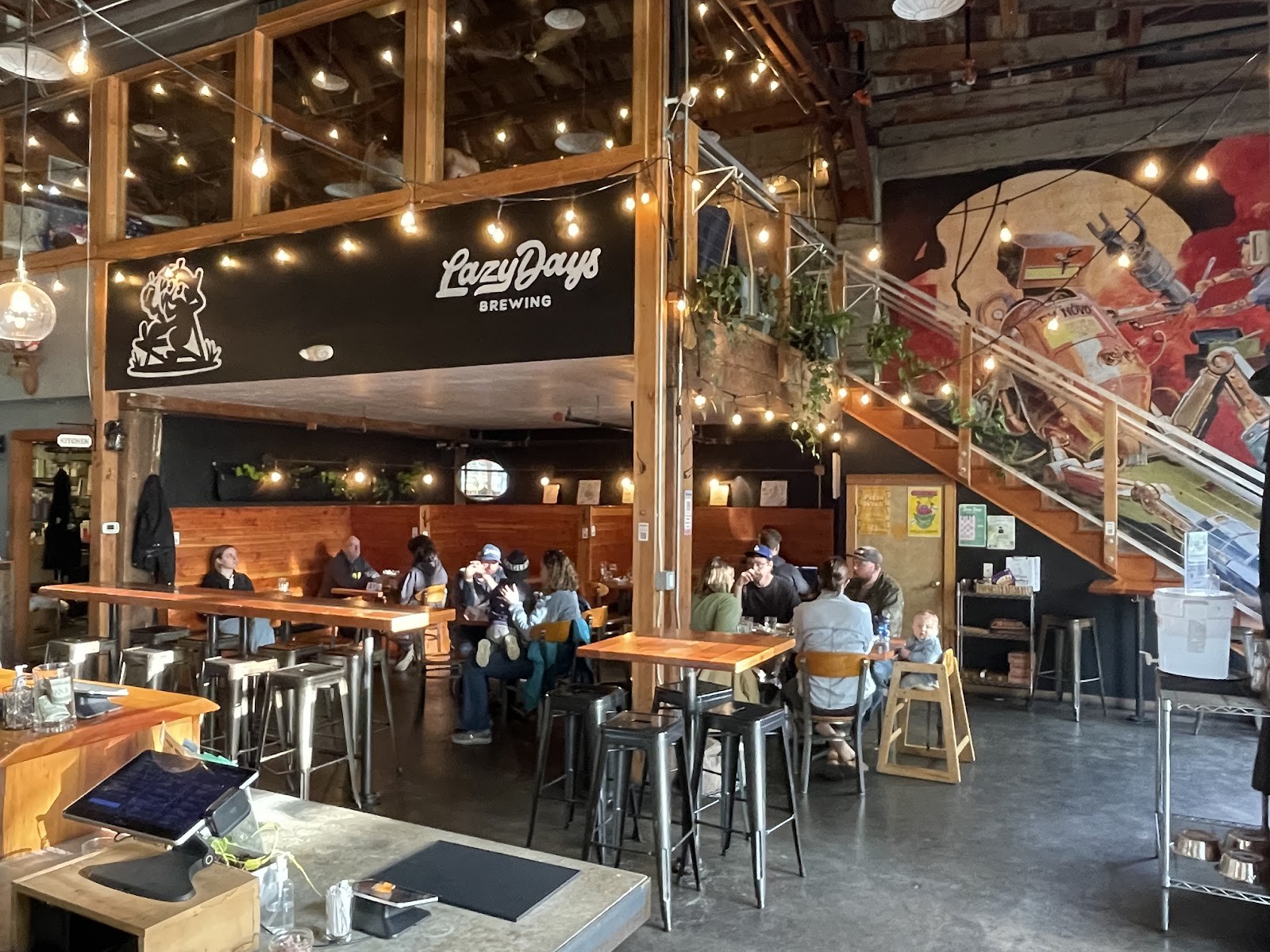 Lazy Days Brewing Co: the place