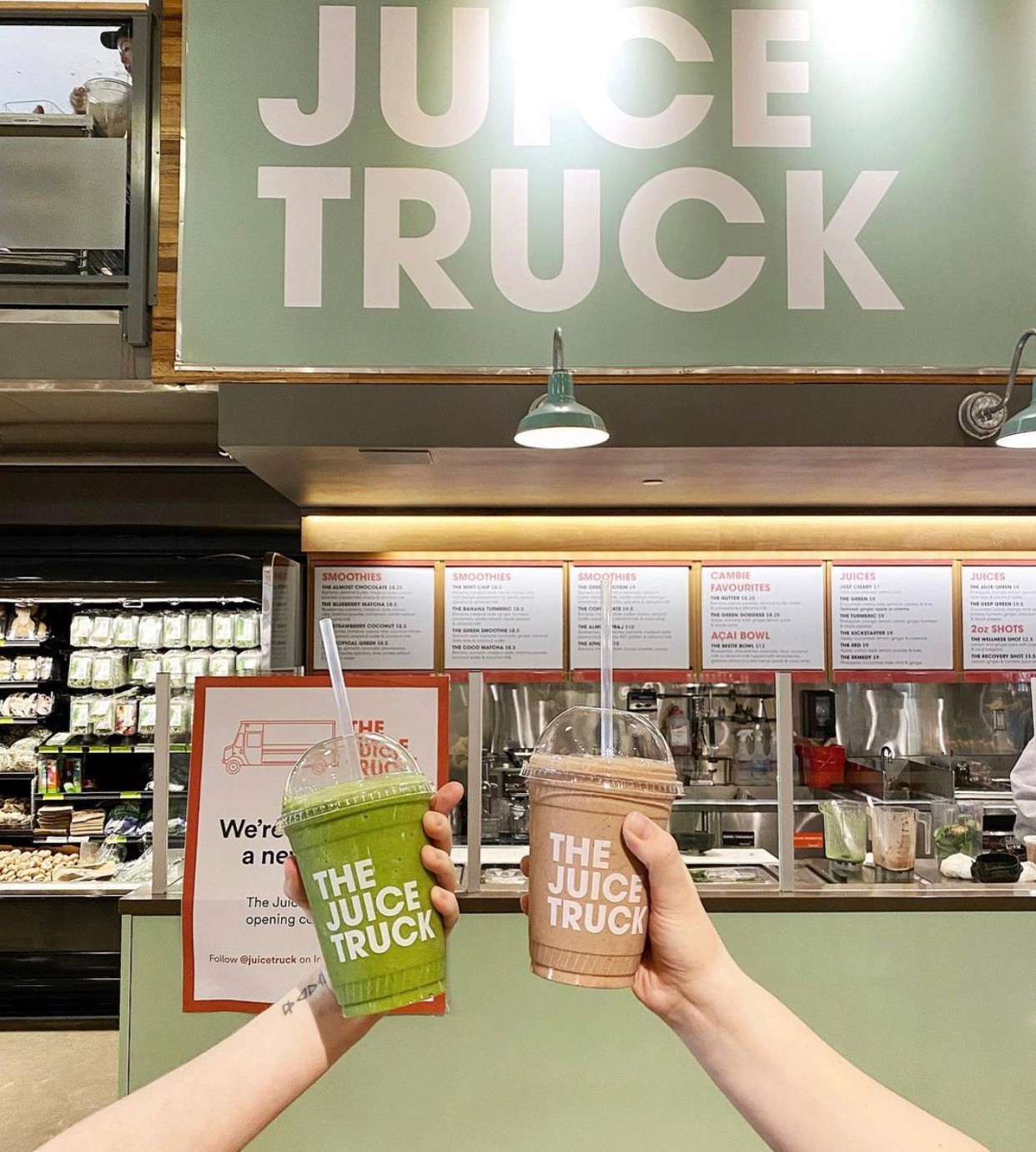 The Juice Truck Cambie: the place