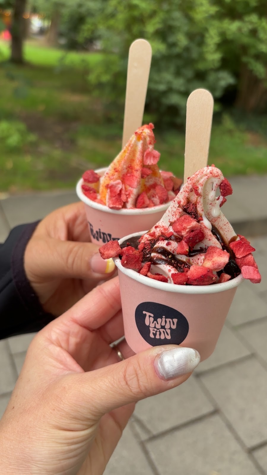 TwinFin Icecream: food & drinks