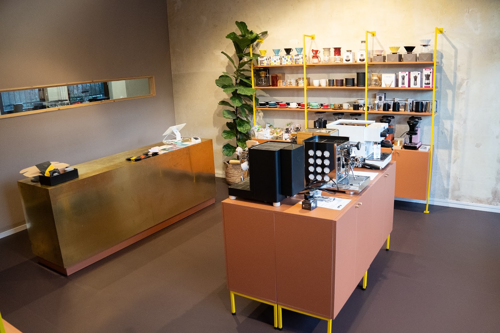 Kaffeekirsche Roastery Tempelhofer Damm: the place