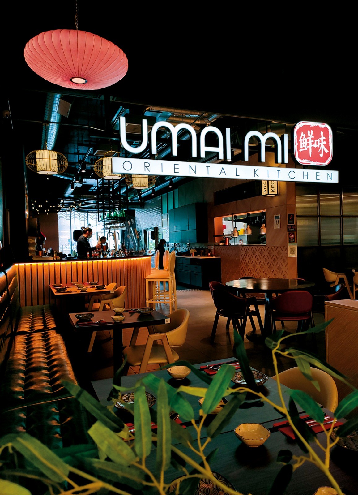 Umai Mi Oriental Kitchen: the place