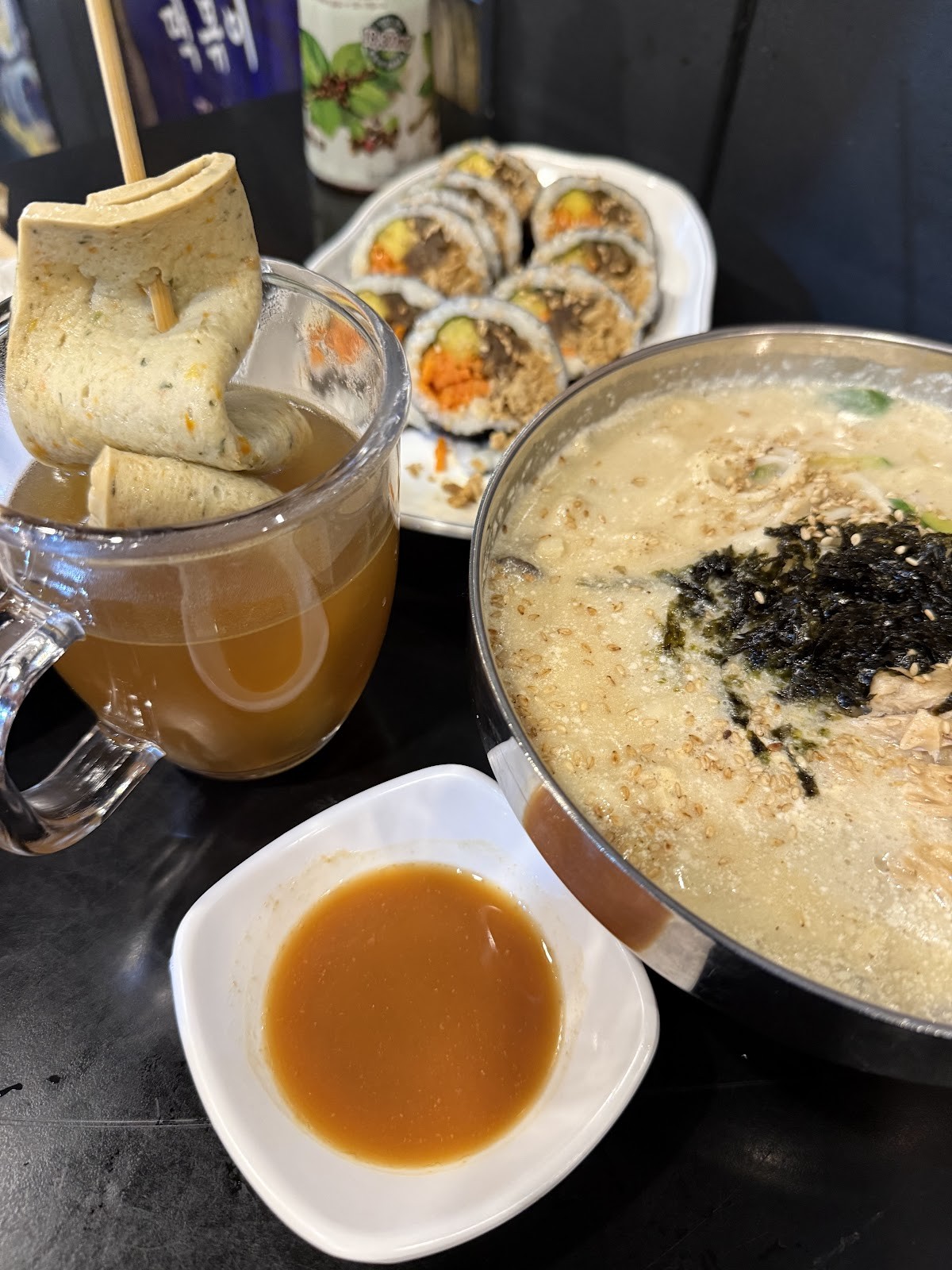 Maru Jayeonsik Gimbap: food & drinks
