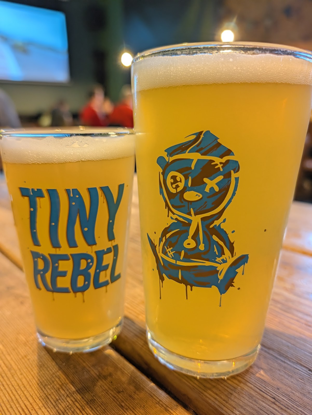 Tiny Rebel Cardiff: food & drinks