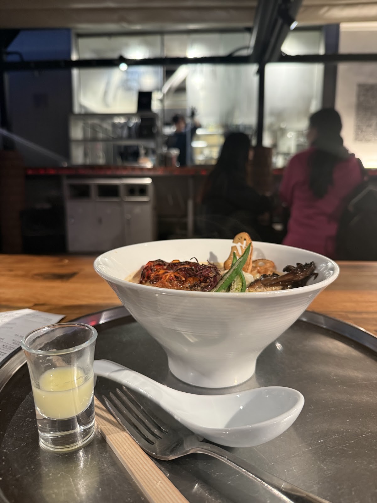 Vegan Ramen UZU Tokyo (inside teamLab Planets): food & drinks