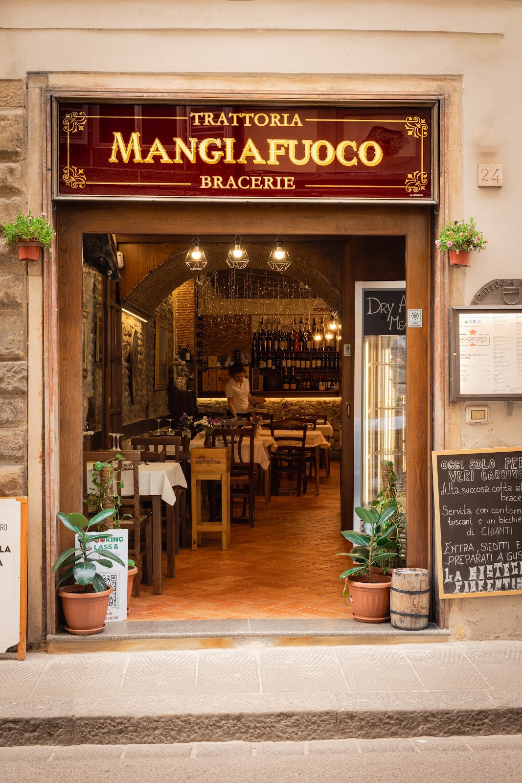 Mangiafuoco Bracerie: the place