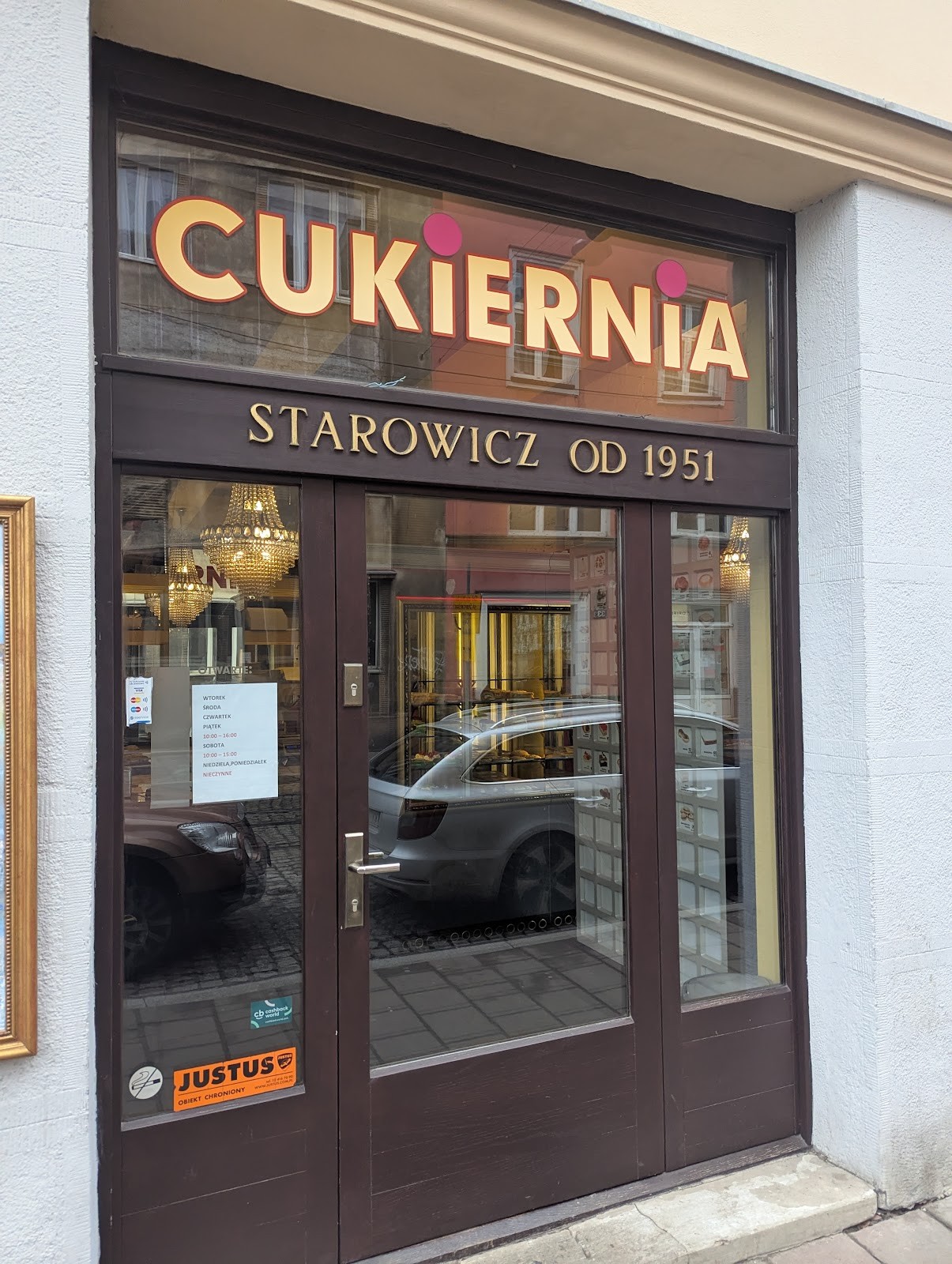 Cukiernia Starowicz | Rok zal. 1951: the place