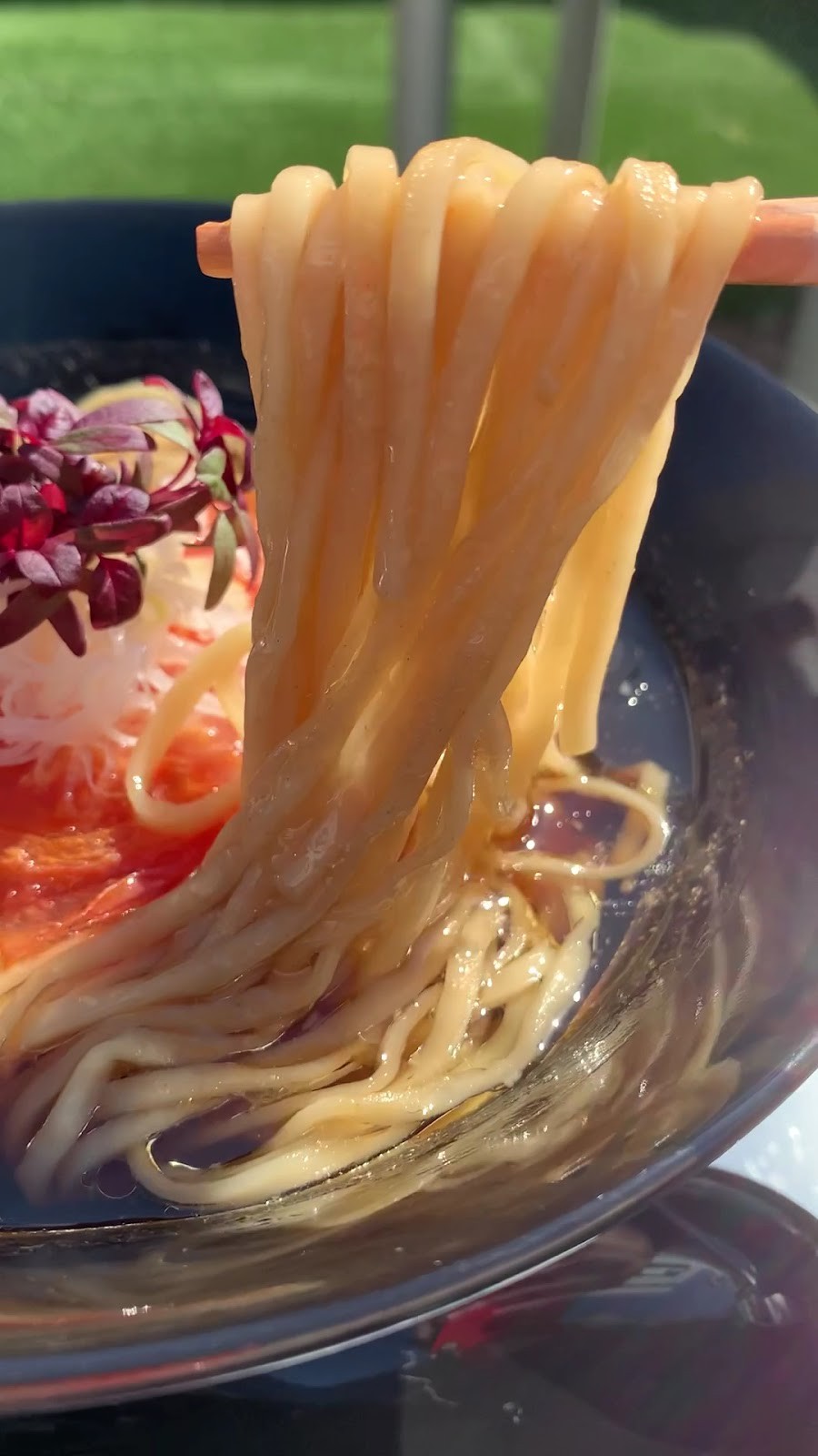 Vegan Ramen UZU Tokyo (inside teamLab Planets): food & drinks