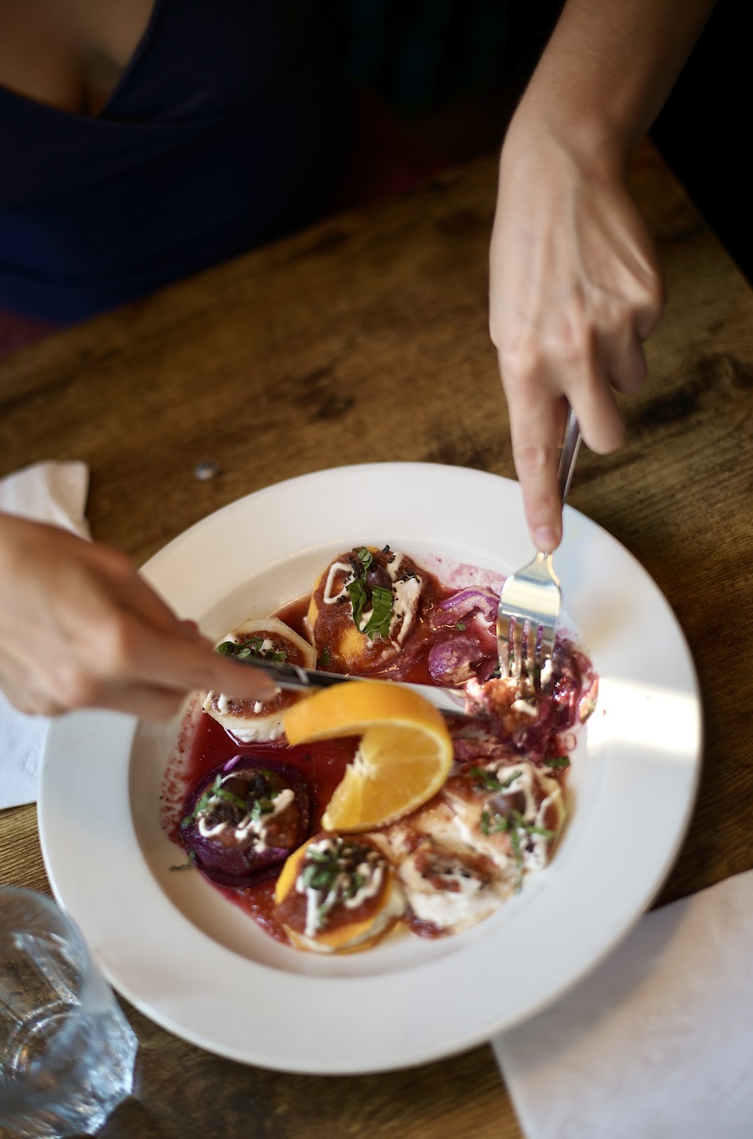 Caravan Of Dreams: food & drinks