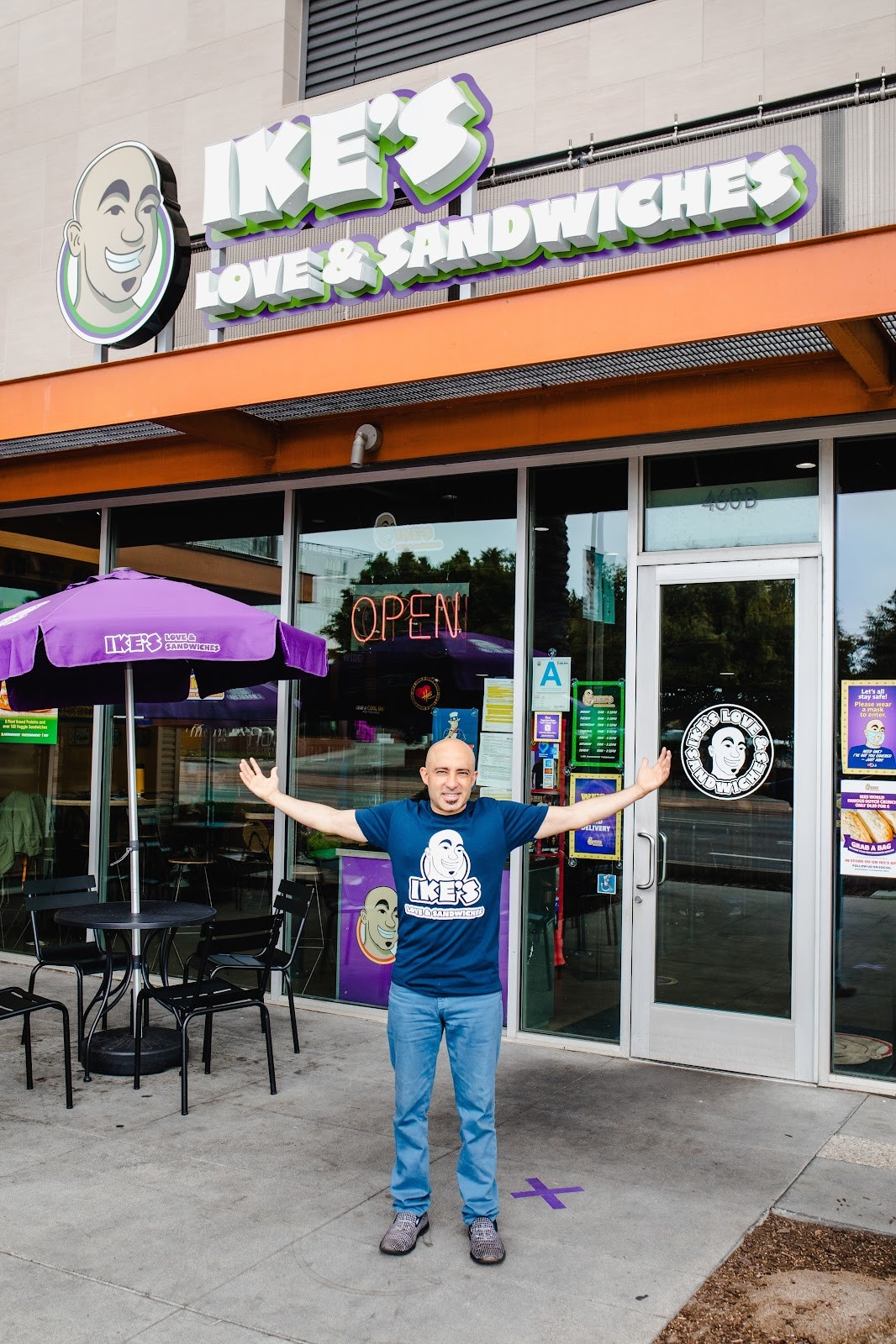 Ike's - Midway Dr: the place