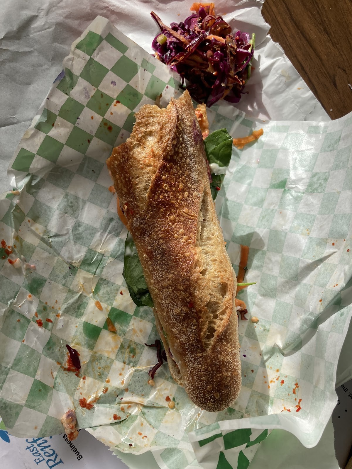 The Green Goose: food & drinks