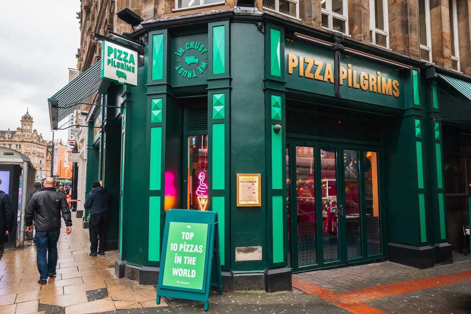 Pizza Pilgrims Leeds: the place