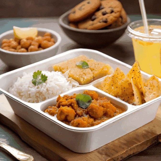 Krishna Lunch SoCal Food Truck: food & drinks