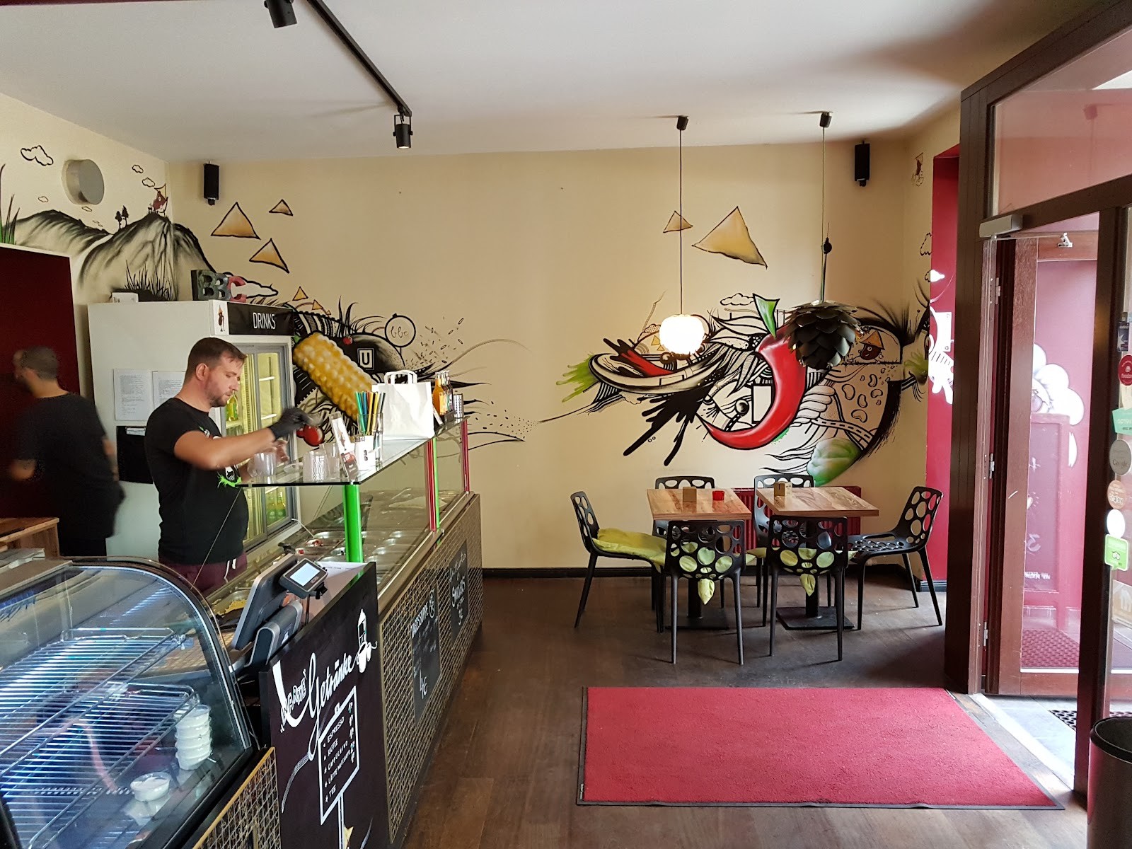 Berlin Burrito Company: the place