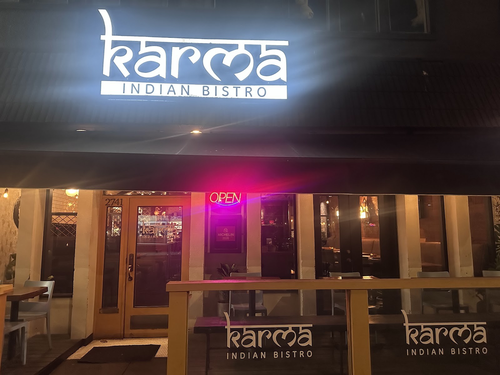 Karma Indian Bistro: the place
