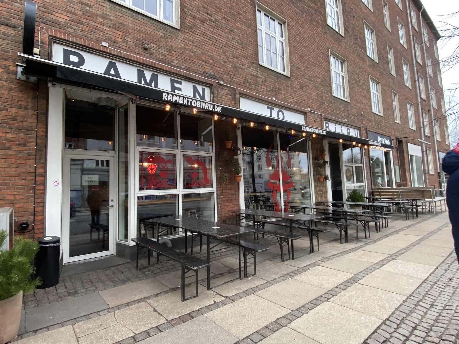 Ramen to Bíiru Vesterbro: the place