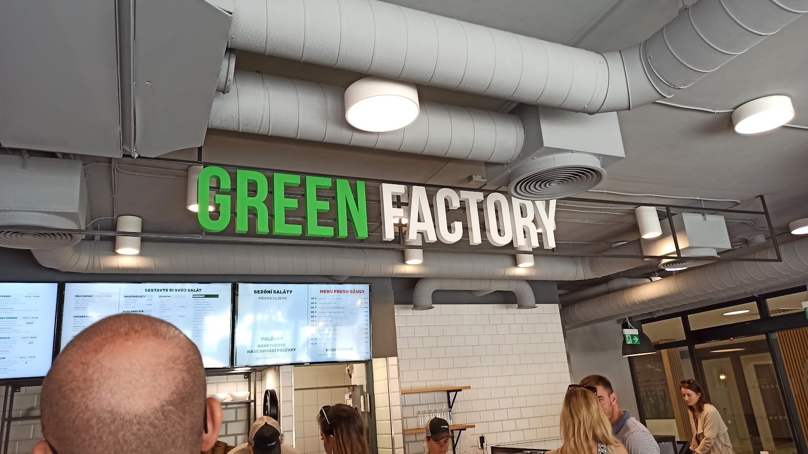 Green Factory - Karlín: the place