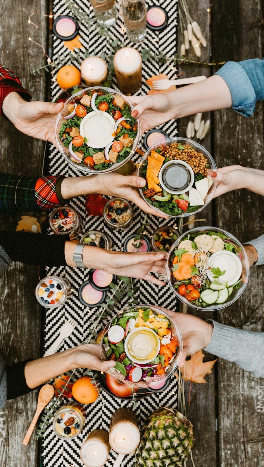 Freedom Jars: food & drinks