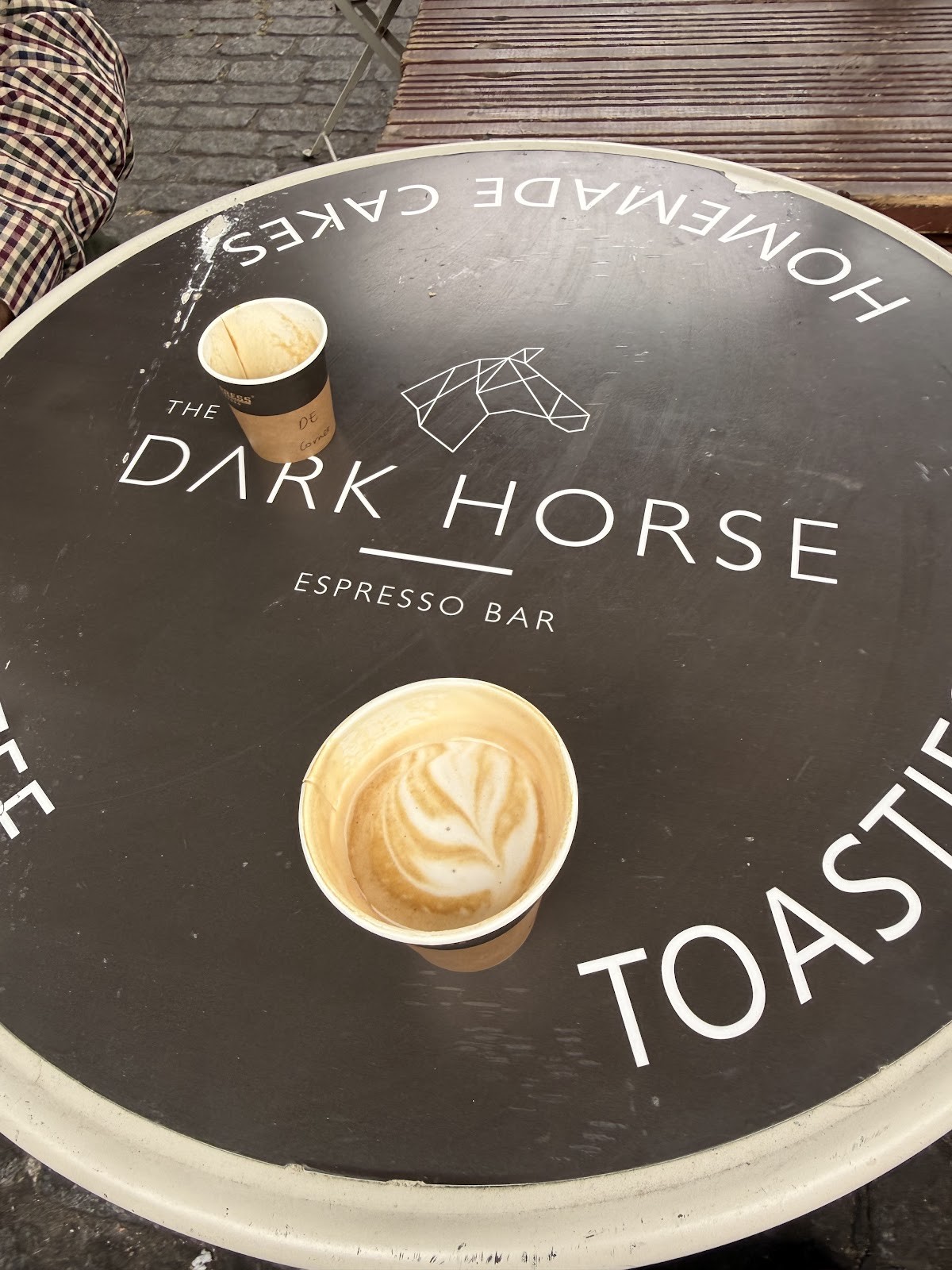 The Dark Horse Espresso Bar Shambles Market: the place