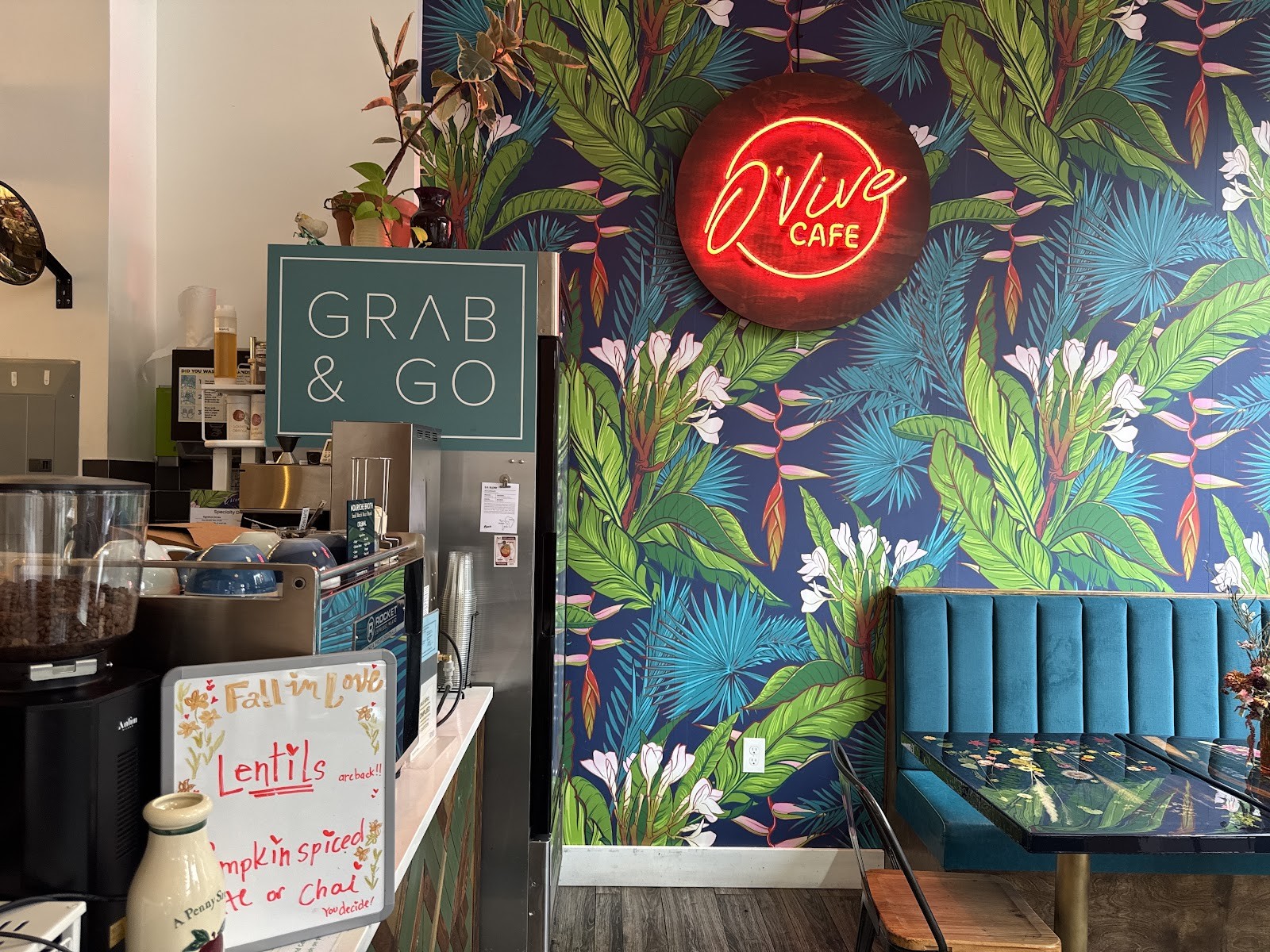 O'Vive Cafe: the place