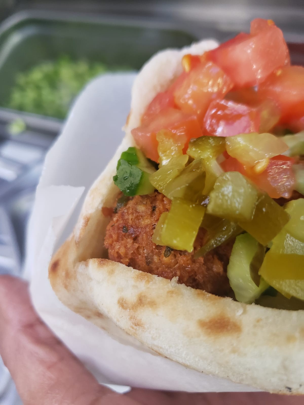 Falafeland Anat food truck: food & drinks