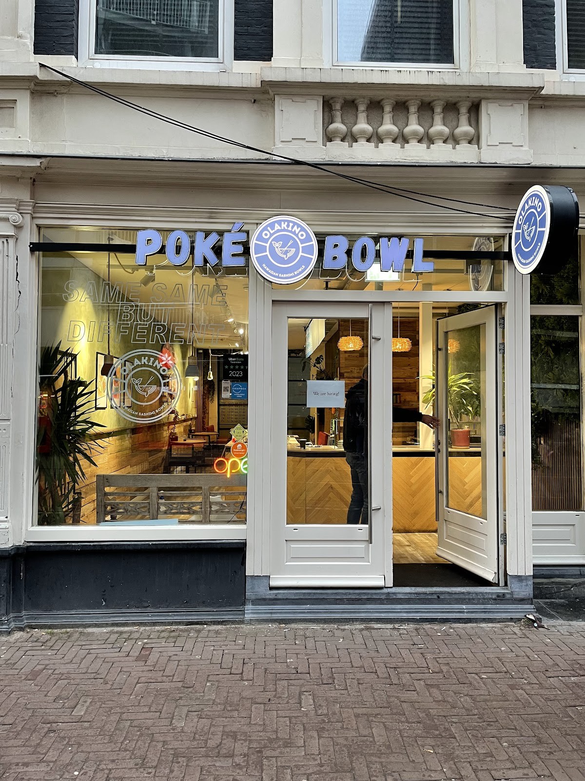 Poké Bowl Olakino Amsterdam: the place
