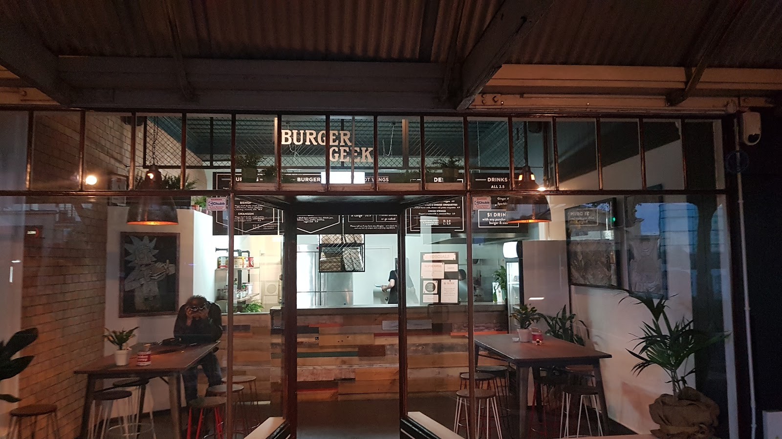 Burger Geek (Eden Terrace): the place