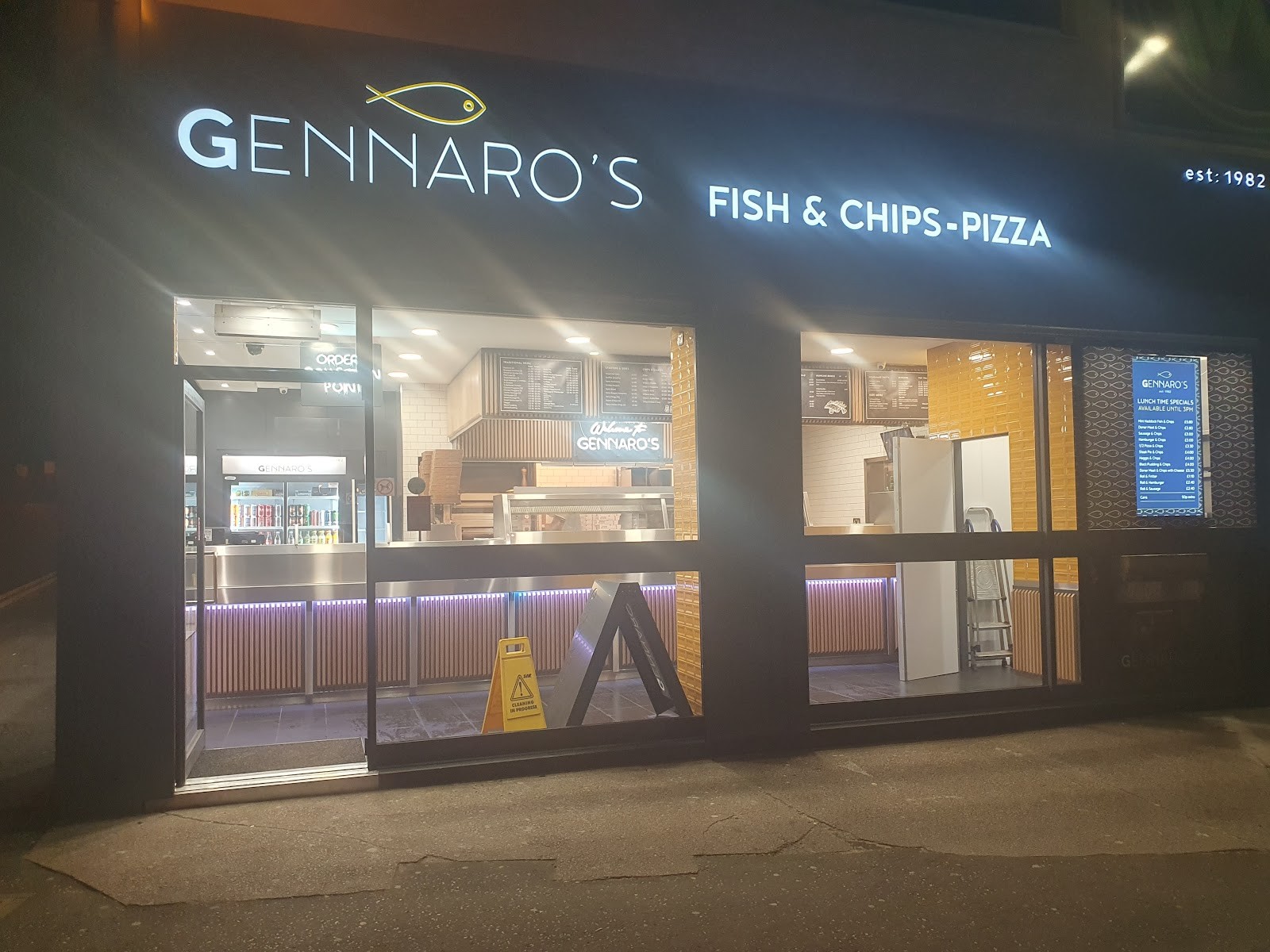 Gennaro's Fish & Chips: the place