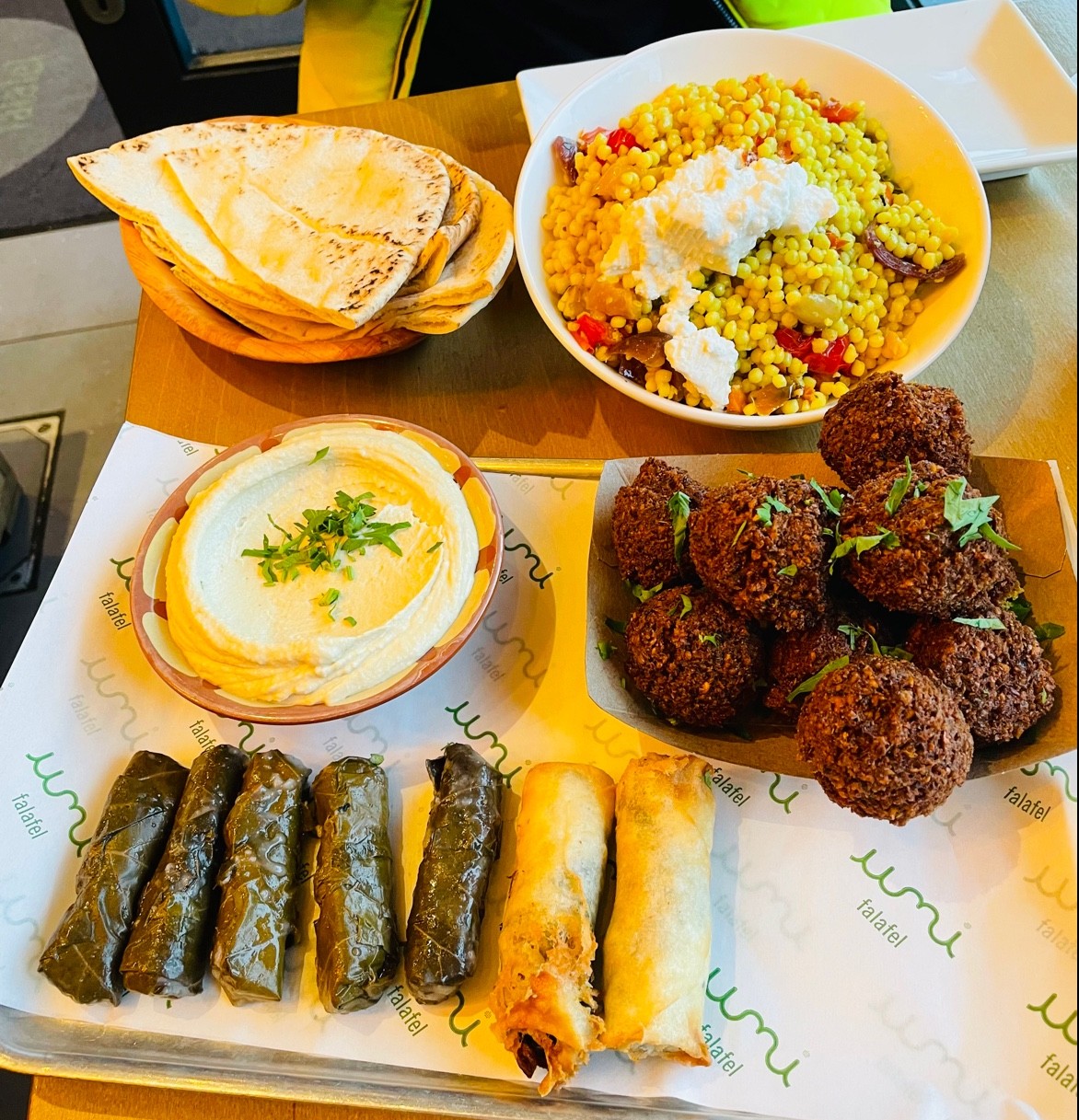 Umi Falafel: food & drinks