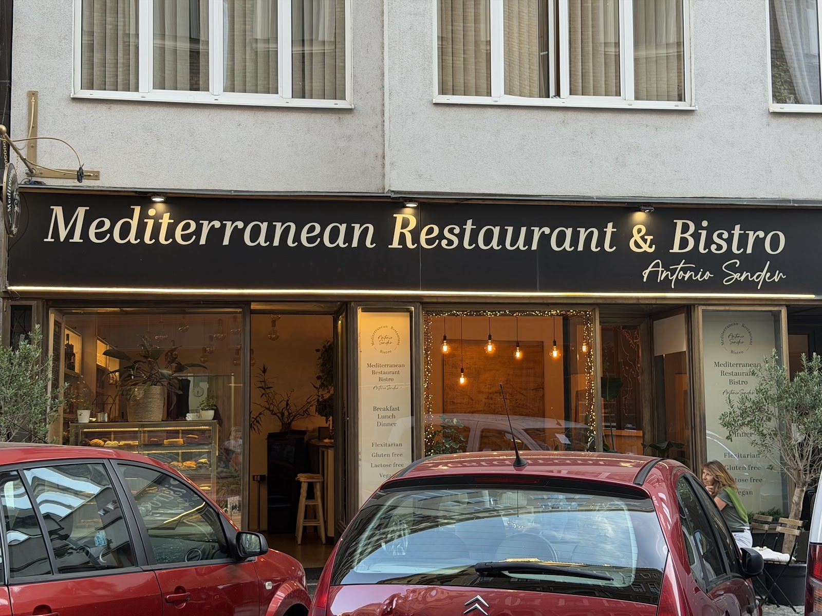 Mediterranean Restaurant & Bistro Antonio Sandev: the place