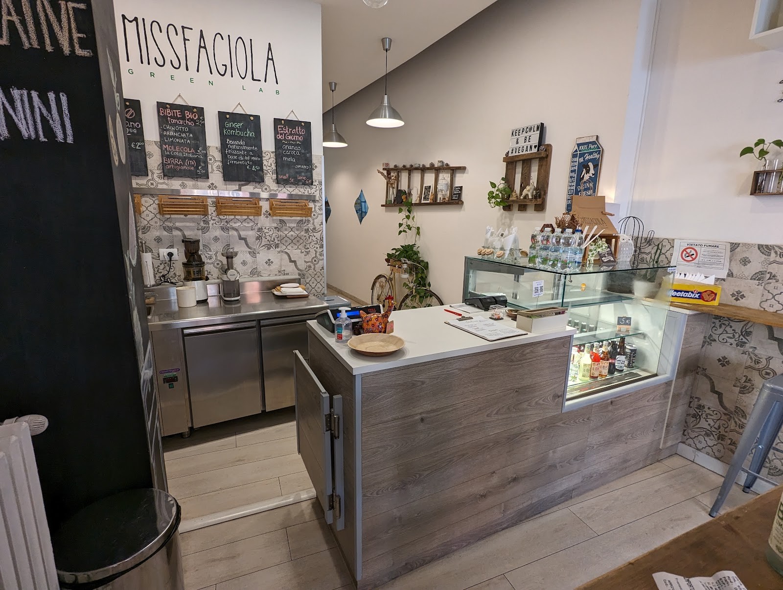 Missfagiola Green Lab Bologna: the place