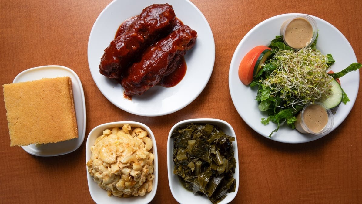 Soul Vegetarian No. 2: food & drinks
