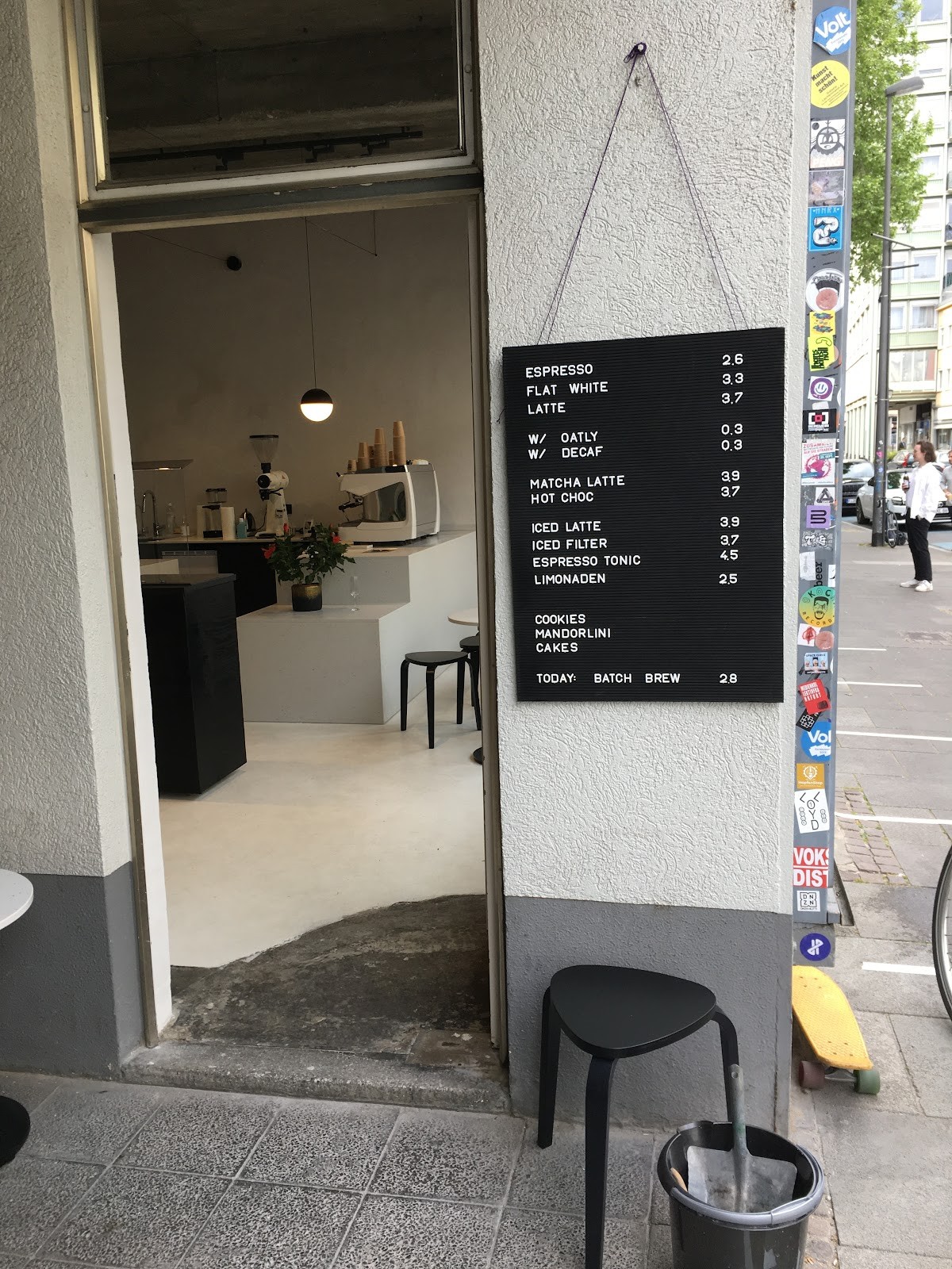Drei Kaffeebar: the place
