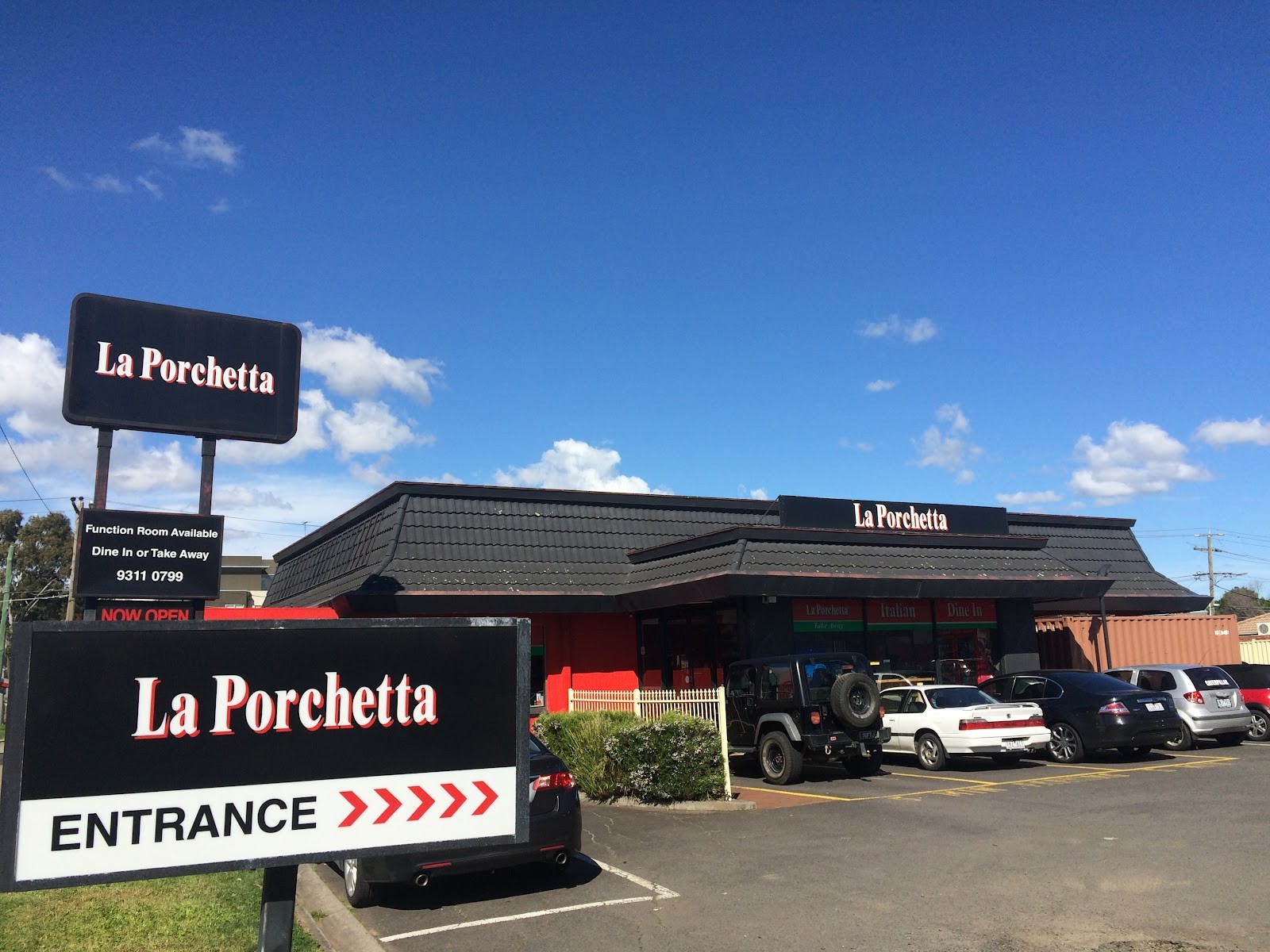 La Porchetta Sunshine: the place