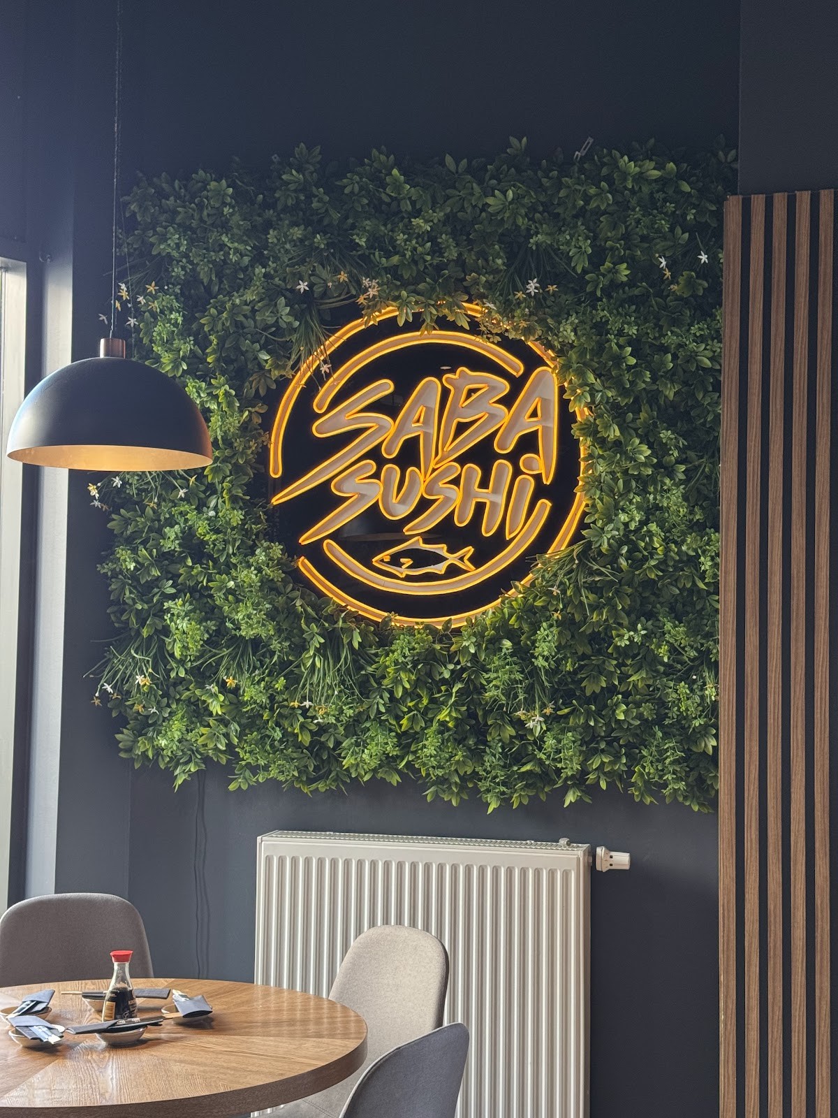 Saba Sushi: the place