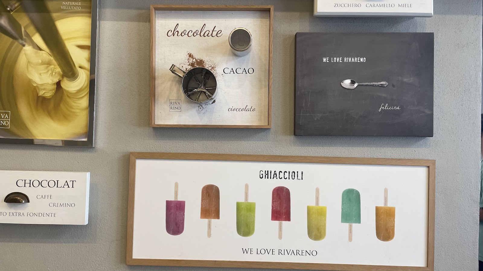 Rivareno Gelato: the place
