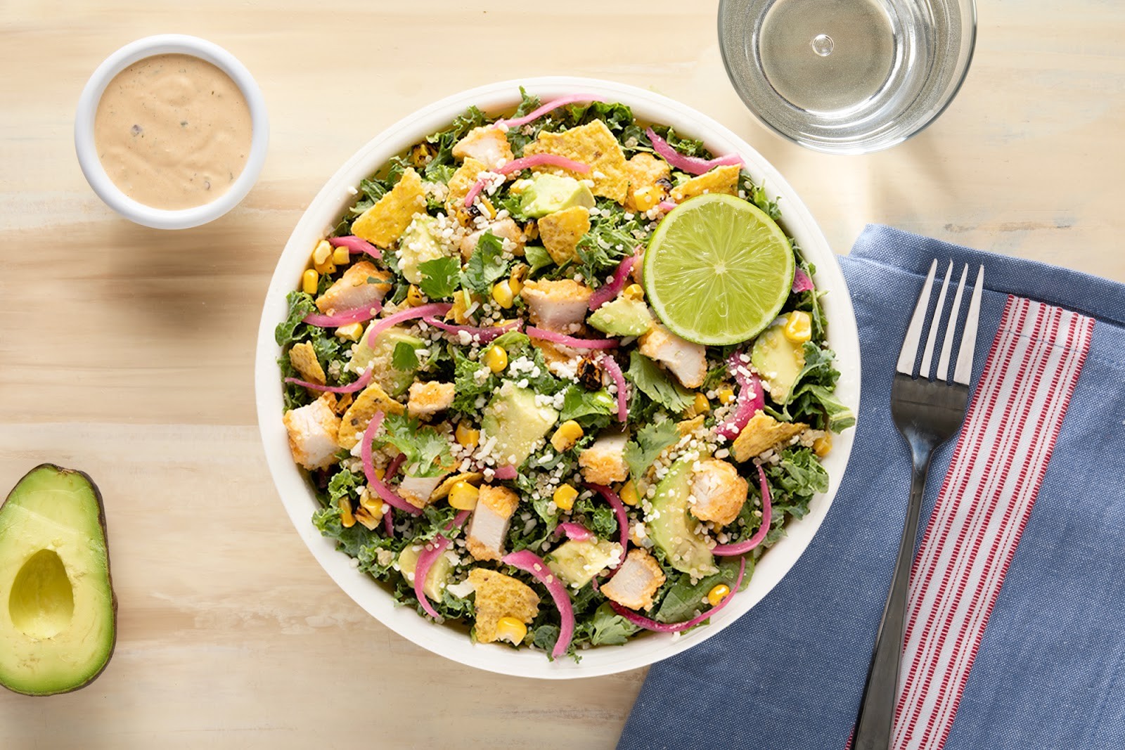 Just Salad: food & drinks