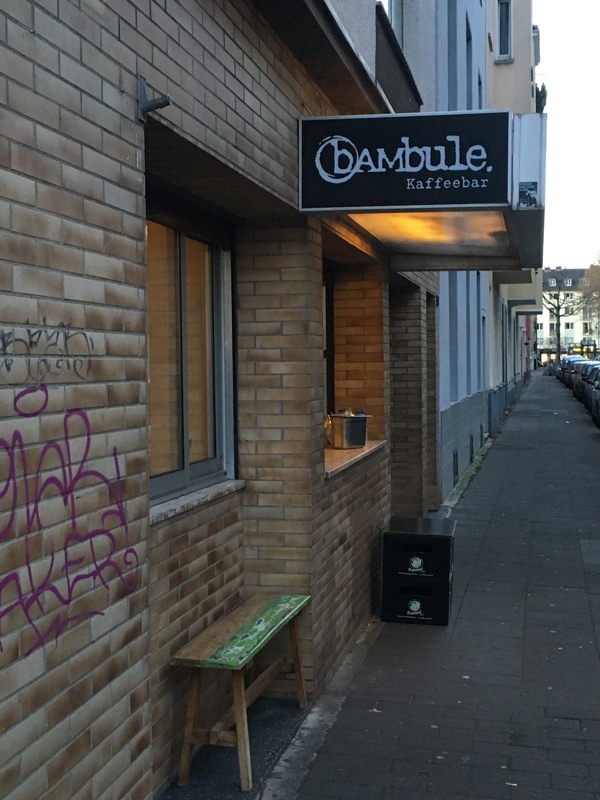 Bambule.Kaffeebar: the place