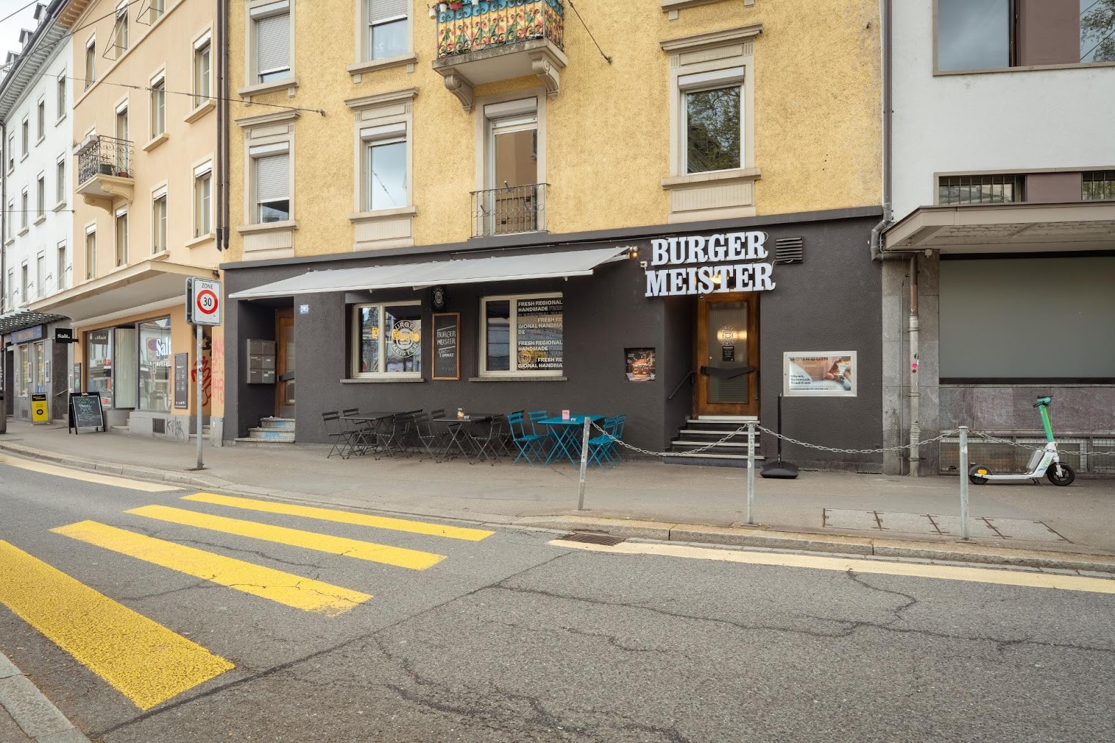 Burgermeister Limmatplatz ZÜRICH: the place