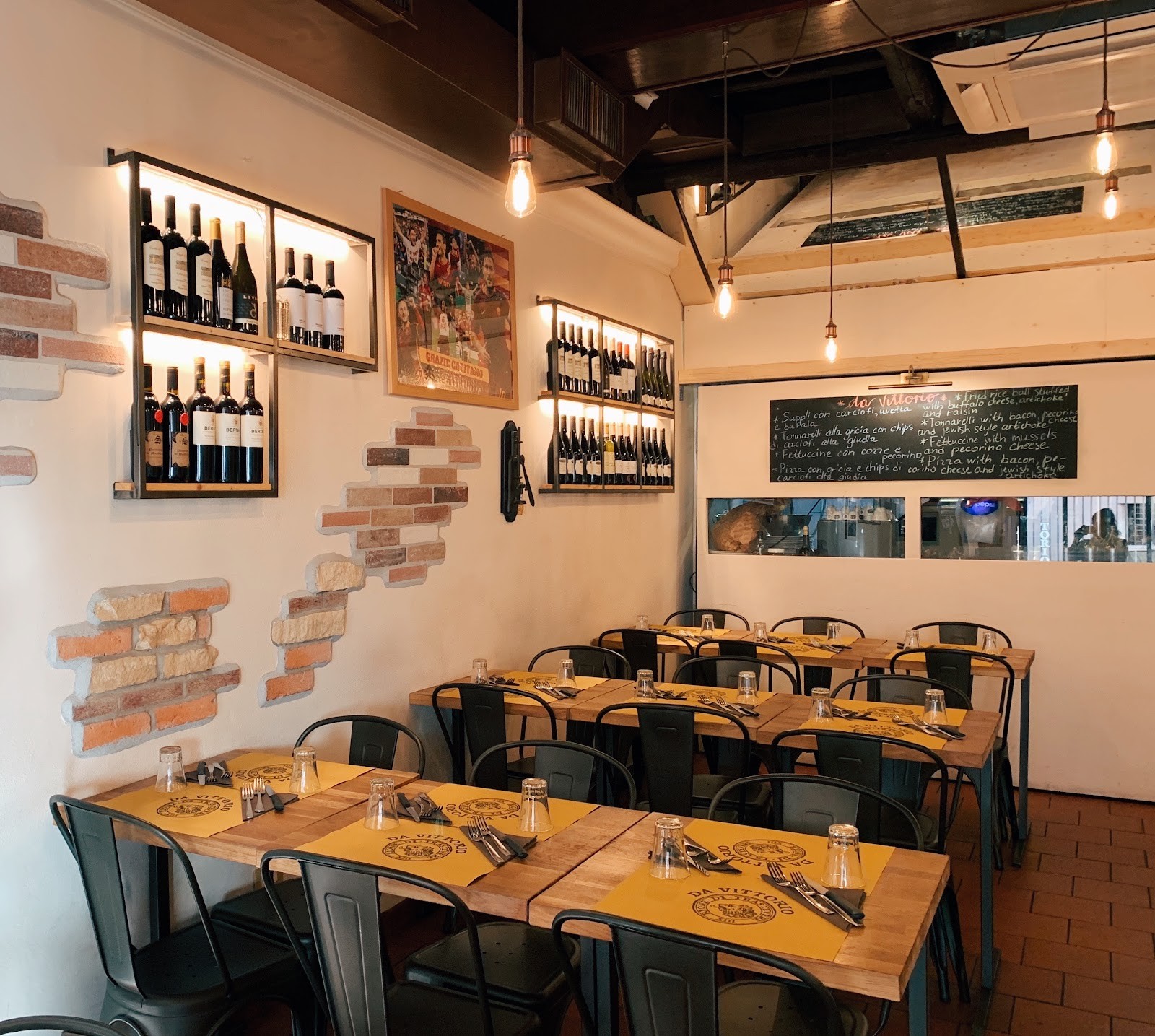 Da Vittorio a Trastevere: the place