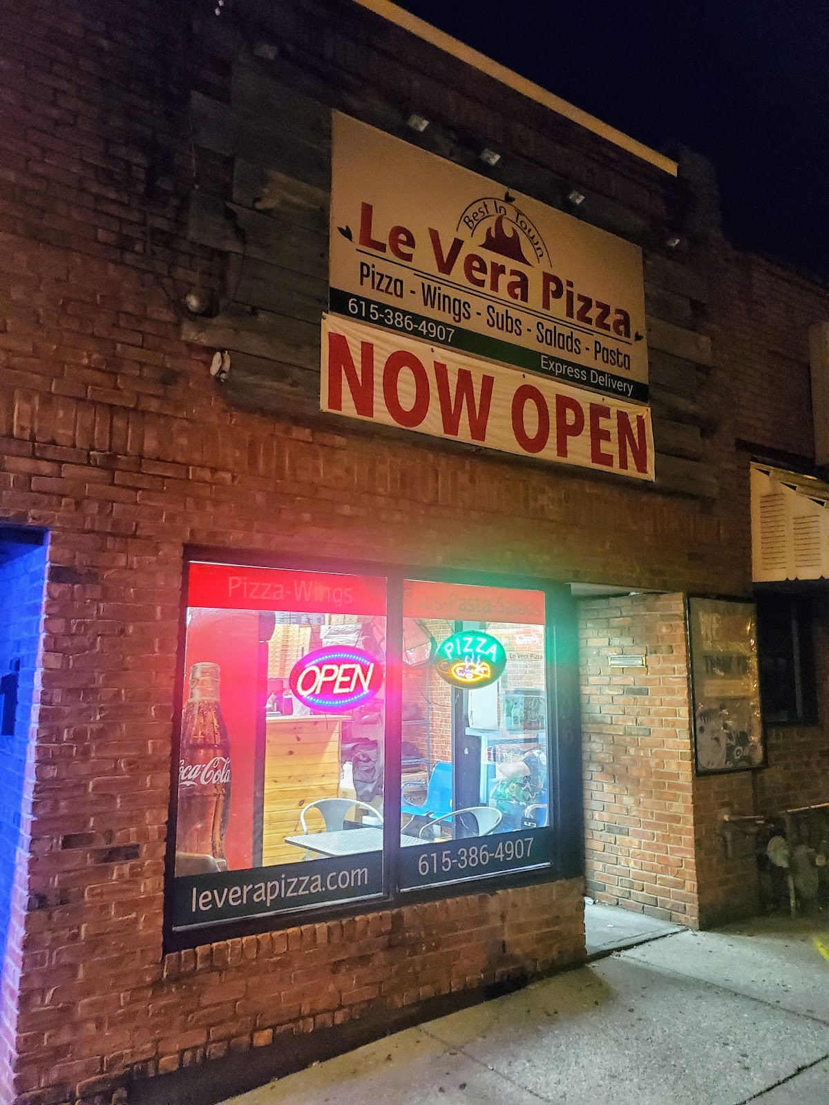 Le Vera Pizza: the place