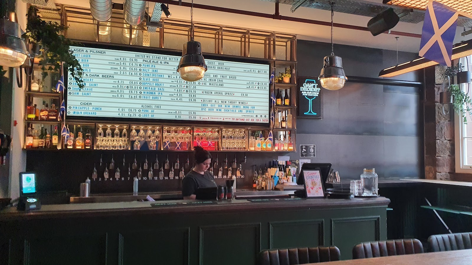 BrewDog DogHouse Edinburgh Bar & Terrace: the place